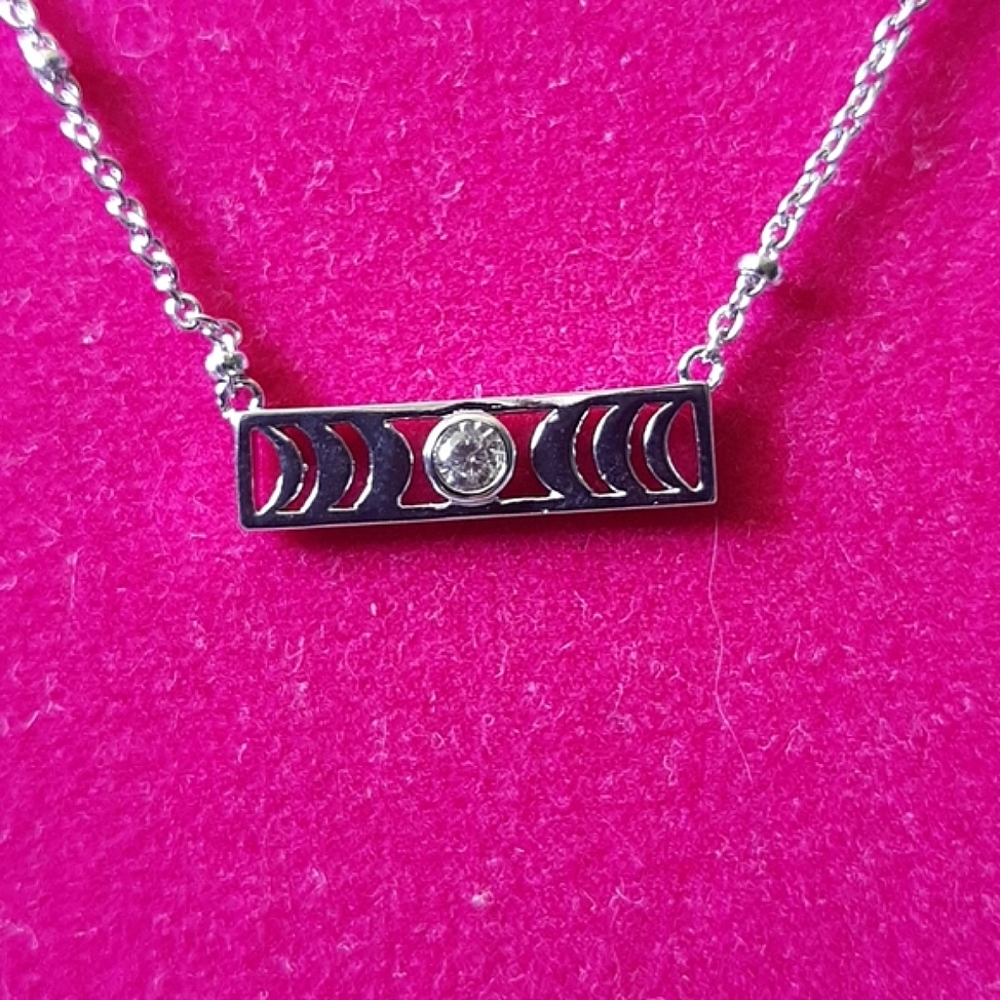 Fragrant Jewels Moon Phase Necklace